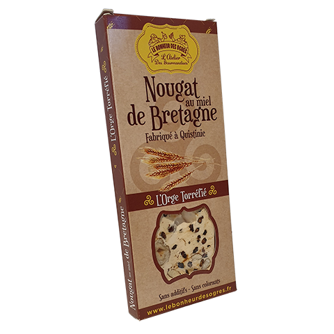 Nougat à l'orge torréfié