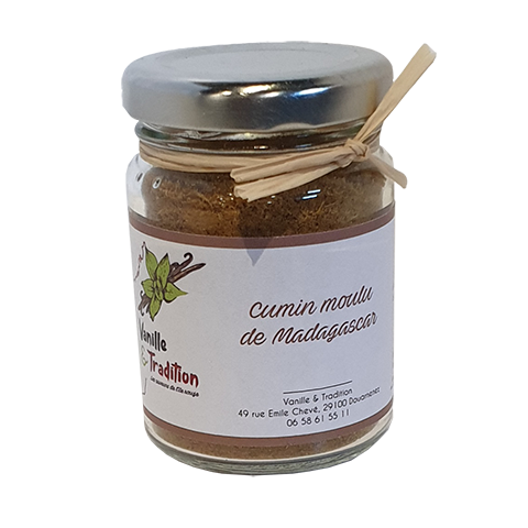 Cumin moulu de Madagascar
