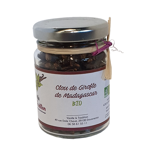 Clou de girofle bio de Madagascar
