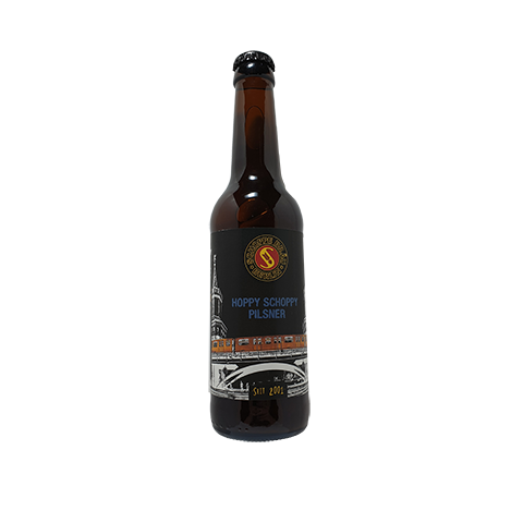 Hoppy schoppy pilsner