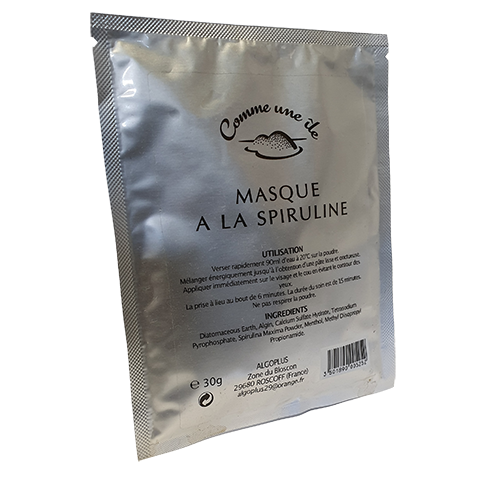Masque à la spiruline