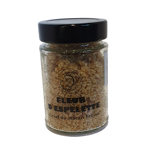 Fleur de sel au piment d'Espelette