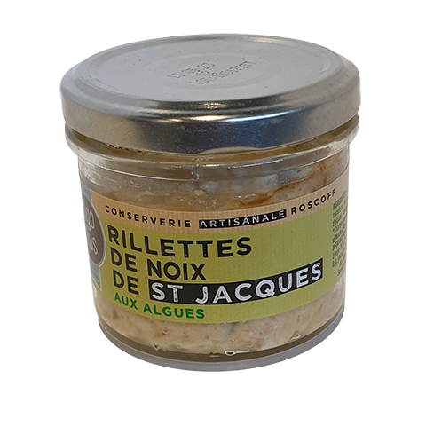 Rillettes de St-Jacques aux algues