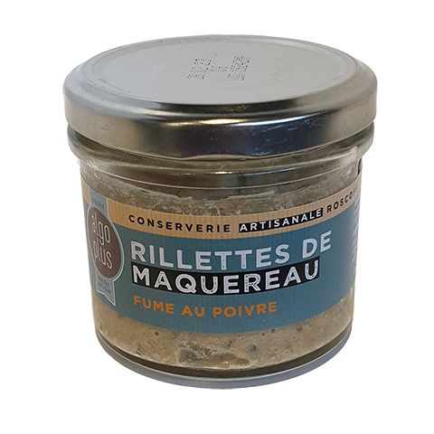 Rillettes de maquereaux fumé au poivre
