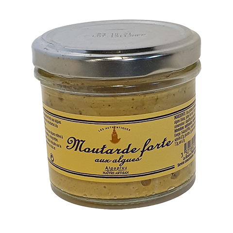 Moutarde forte aux algues