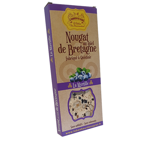 Nougat myrtille