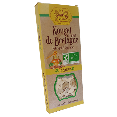 Nougat nature bio